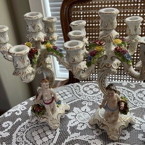 Set Of Vintage Candelabra’s